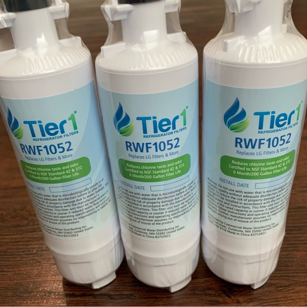 Tier1 Refrigerator Filters (RWF1052)